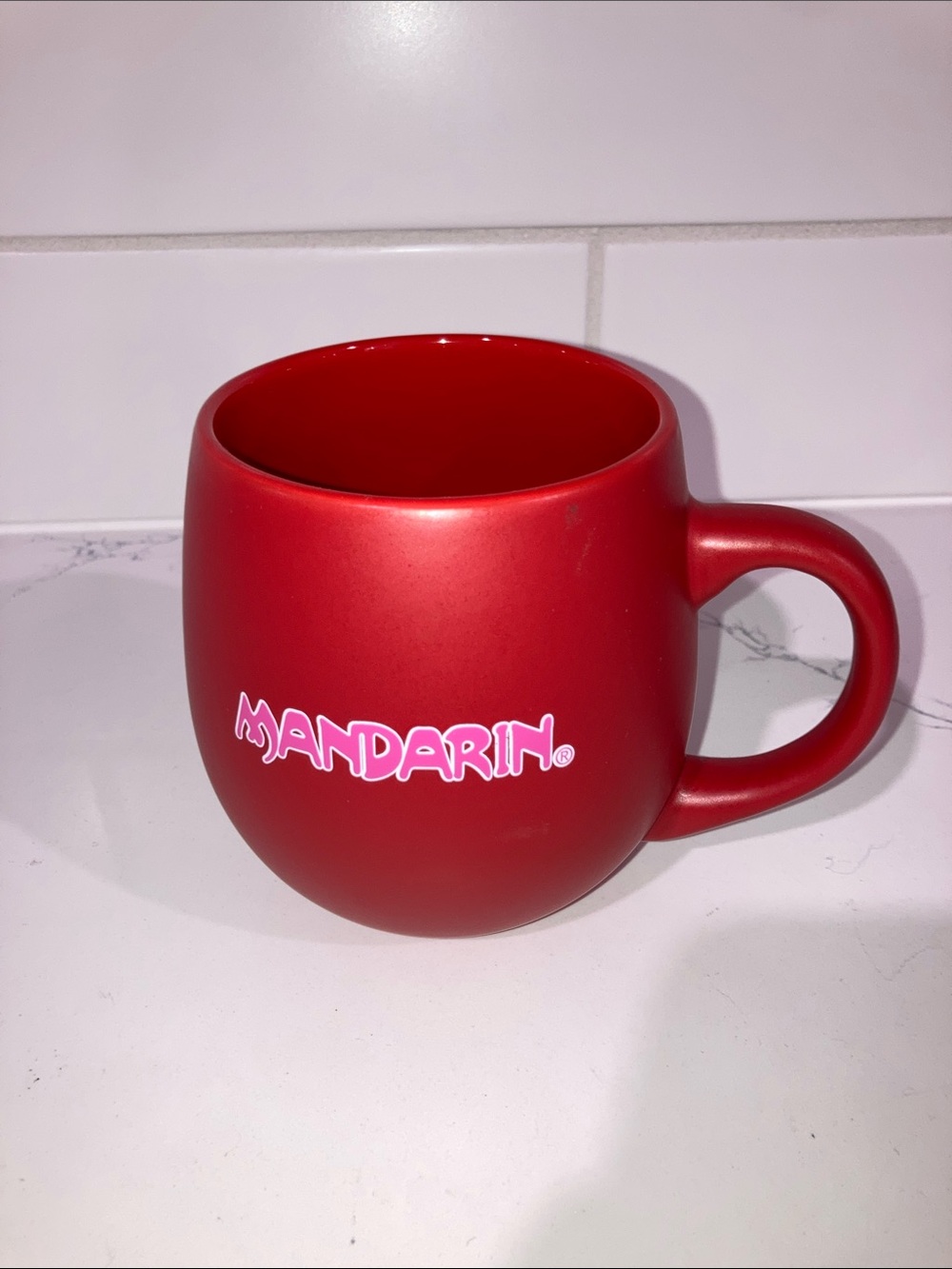 (FREE W/ BUNDLE) Red Mandarin Buffet Mug